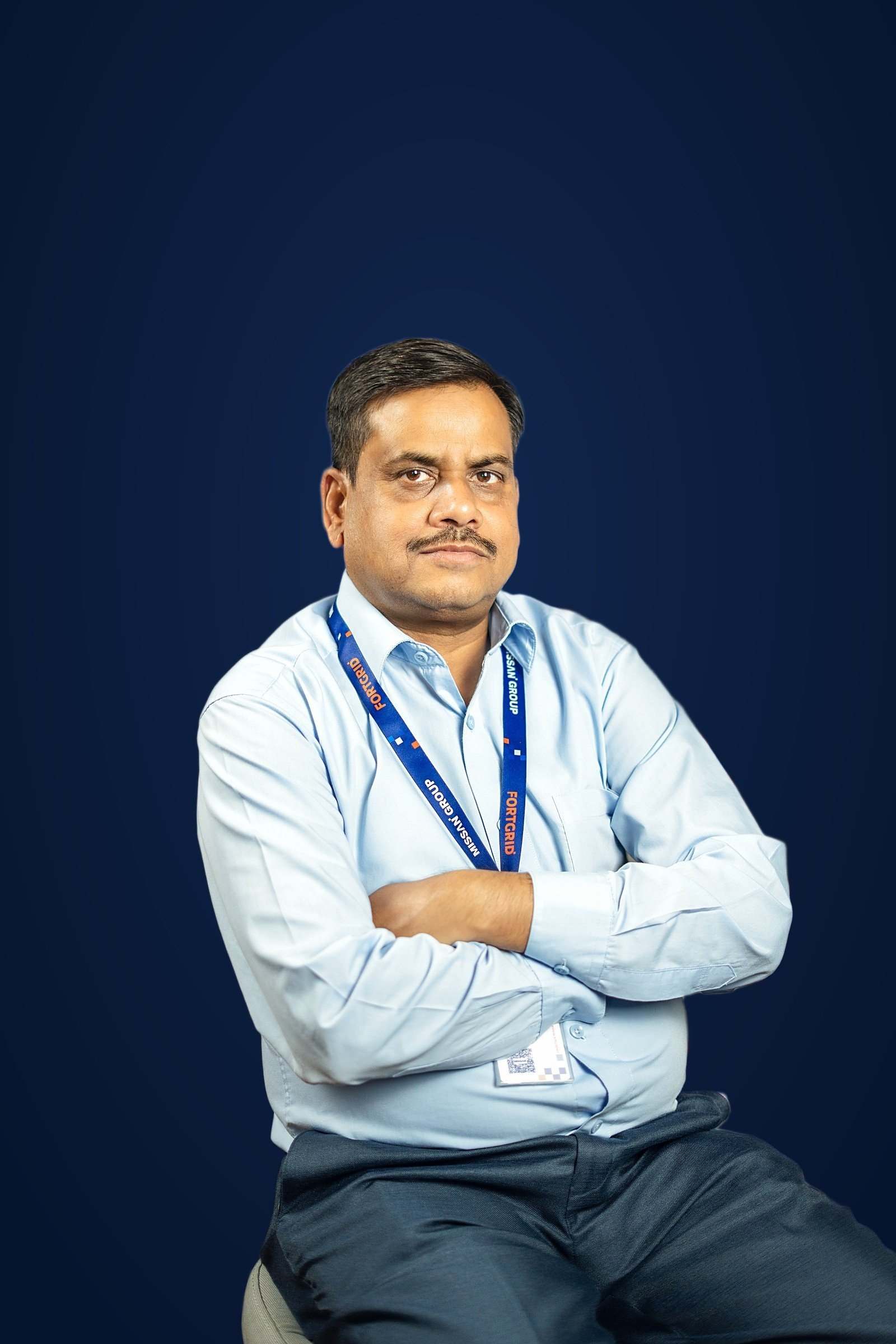 A senior member of the Missan delivery team in Sharjah