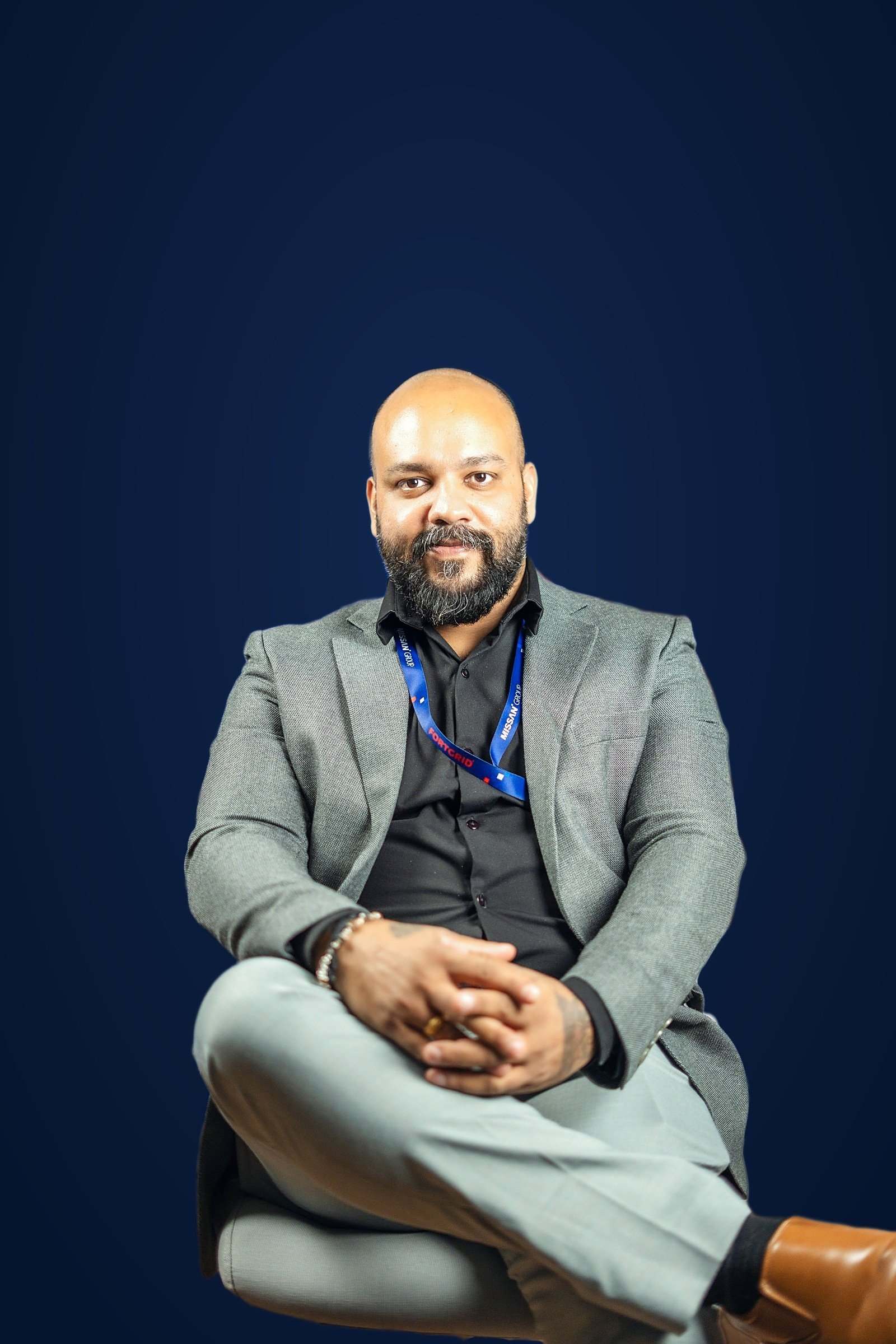 A Missan field engineer at the Sharjah head office